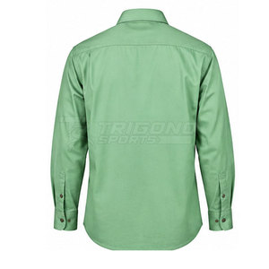 Breathable <b>Flame</b> Retardant Work <b>Shirt</b> with Soft Cotton Fabric Relaxed Fit Lightweight & Quick Dry for Comfortable All-Day Use - Product Image 2