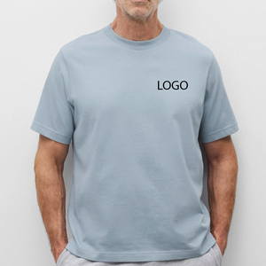 High Quality 2026 Cotton T-Shirt for Men <b>Blank</b> Heavy <b>Weight</b> Oversized T Shirt Printing Men's Custom logo Made in Pakistan - Product Image 1