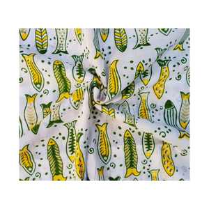 Tissu 100% coton, imprimé à la main, design indien magnifique, accessoires de mode uniques pour femmes - Product Image 5