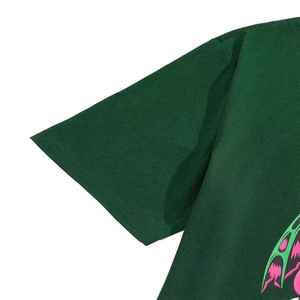 T-shirt en coton de haute qualité, style vintage délavé, 300 GSM, coupe ample, impression en relief, streetwear, haute qualité - Product Image 3