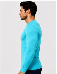 Sous-vêtement médical unisexe haut de gamme à manches longues, uniforme de travail respirant et à séchage rapide pour infirmiers, coupe ajustée, pour hôpital - Product Image 5