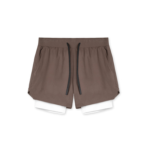 Shorts de compression de sport haut de gamme, fabrication OEM, couleurs personnalisées, tissu de soutien musculaire, parfait pour l'entraînement, livraison rapide - Product Image 4