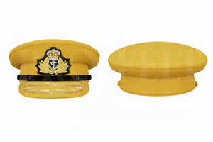 Custom Outdoor Apparel Manufacturer High Quality Hand Made Badge Embroidery Peak <b>Caps</b> Unisex General Uniform Wool Visor <b>Hats</b> - Product Image 4