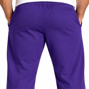 <b>Men</b> <b>Trouser</b> Relaxed Fit <b>Trouser</b> <b>Elastic</b> <b>Waist</b> Design Adjustable Drawstring Straight Leg Style Comfort Side Pockets <b>Trouser</b> - Product Image 5