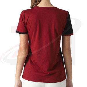 Nueva llegada, camiseta de mujer moderna y cómoda, de la mejor calidad, ropa de verano hecha en Pakistán, camiseta para adultos. - Product Image 2