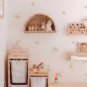 Étagère murale décorative en rotin de qualité supérieure, organisateur en osier naturel pour chambre d'enfant, fournisseur Vietnamien OEM ODM Vente en gros - Product Image 2