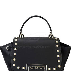 Bolso de Mano Elegante y Duradero de Cuero Genuino para Mujer con Cierre de Cremallera, Bolso de Hombro Elegante para Uso en Exteriores - Product Image 4