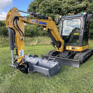 Maquinaria de movimiento de tierras de alto rendimiento, miniexcavadora hidráulica de cadenas de 3, 5 y 6 toneladas, ideal para construcción, disponible en stock. - Product Image 4