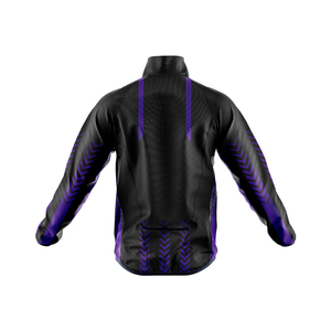 Veste de sport légère sublimée à col montant pour la course, l'entraînement et les uniformes d'équipe en plein air, sur mesure - Product Image 2