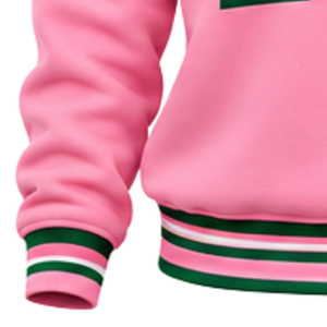 <b>Pink</b> Sisterhood <b>Heart</b> Graphic Women Sweatshirt Knitted Rib Crew Neck Long Sleeve Casual Pullover Fashion Ladies Custom <b>Top</b> - Product Image 3
