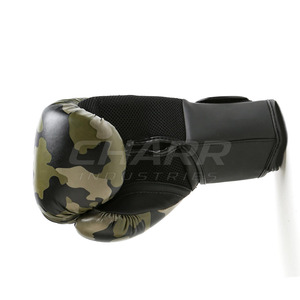 Custom Design Leather <b>Boxing</b> Gloves with High Density Padding Comfortable Fit Hook and Loop Closure Non-Slip High Quality - Product Image 6