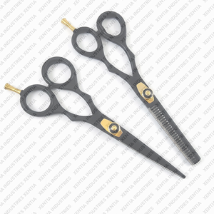 Ciseaux de coiffure de haute qualité 2x, 5,5 pouces, ciseaux de barbier professionnels en acier inoxydable, instrument chirurgical pour la coiffure - Product Image 6