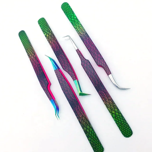 Pince à épiler à pointe fine pour sourcils, Nouveauté, Outils de maquillage, Pince à épiler droite pour volume de cils, Outils de beauté, Pince à épiler à pointe courbée pour cils - Product Image 4