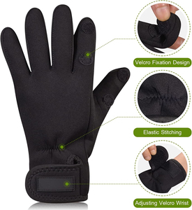Guantes de Pesca Vantrex Industries VI-FG-104 Inteligentes, Transpirables, de Secado Rápido, Ligeros, con Protección UV, Antideslizantes e Impermeables para Invierno - Product Image 2