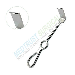 Rétracteur Hohmann manuel, instrument chirurgical orthopédique de qualité médicale, en acier inoxydable résistant à la corrosion, pour rétraction osseuse et tissulaire - Product Image 3