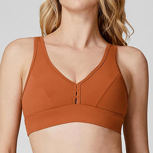 Hot Sale Women's Fitness Sports <b>Bra</b> High Quality 4 Way <b>Stretch</b> Breathable Eco-Friendly Medium Elasticity XS Customizable Front - Product Image 5