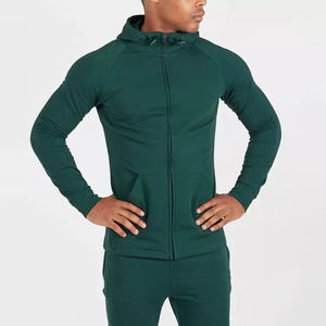 Dark Green color regular fir <b>mens</b> high quality Tracksuit <b>Jogger</b> Set Casual Sportswear OEM ODM Supplier - Product Image 2