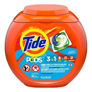 Cápsulas de detergente para ropa Tide PODS Plus Downy 4 en 1 HE Turbo, aroma April Fresh, paquete de 61 unidades - Product Image 3