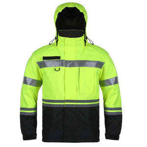 เสื้อแจ็คเก็ตทำงานสีส้มสำหรับผู้ชาย Econex Sports สะท้อนแสงได้ดี ทนทานต่อการฉีกขาด ได้รับการรับรองมาตรฐาน CE/EU พร้อมแผ่นกรองตรวจจับเข็ม - Product Image 4