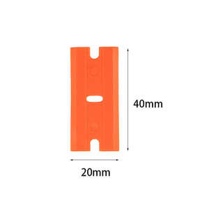 Grattoir à décalcomanies en caoutchouc avec manche moulé par injection sur mesure – Outil de retrait d'adhésif écologique et durable pour fenêtres et sols - Product Image 4