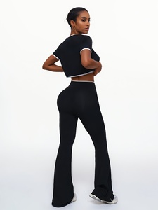 Wholesale Fitness Clothes for Gym Wear Women Sets 3 Pieces Yoga <b>Jackets</b> <b>Workout</b> Leggings Sports Bras Top Sportswear Set - Product Image 5