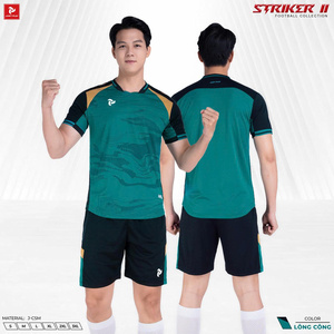 เสื้อฟุตบอลคุณภาพสูง Just Play รุ่น Striker II JP ปักลายตามสั่ง ชุดทีม 100% โพลีเอสเตอร์ แห้งเร็ว คอกลม - Product Image 3