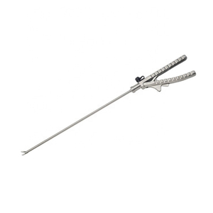 Steel Manual <b>Laparoscopic</b> Needle Holder 5mm Stomach Grasping Forceps Reusable General Surgery Tool CE Certified Metal Med - Product Image 2