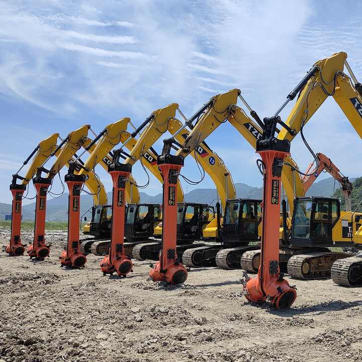 MOTEK Factory Construction Deep Soil Mixing Machine 3 Rotary Soil ...