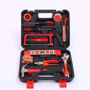 Caja de Herramientas Pequeña Multiportátil, <span class=keywords><strong>Kit</strong></span> de Herramientas de Mano para Reparación de Trabajos en Casa, Bricolaje, Carpintería, Techos, Destornillador, Fabricante, 13 Uds. - Product Image 2