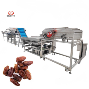 2200W Small Dates Vegetables Washing Cleaning Line Automatic Drying Machine Without Water and Sorter <b>3100</b>*1400*1500mm - Product Image 1