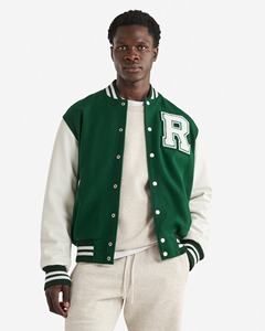 Veste universitaire personnalisée pour hommes, qualité supérieure, style baseball, manteau bomber décontracté, streetwear, vêtements OEM en gros - Product Image 1