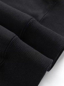 Mens <b>Black</b> Balaclava Full Zip Hoodie Oversized Fleece Hooded Jacket Ninja Hoodie Full Face Cover Zip Up <b>Sweatshirt</b> Winter Street - Product Image 5