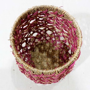 Nouvel article : Panier de rangement décoratif en jonc de mer tressé - Product Image 3