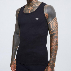 <b>Men's</b> <b>White</b> Cotton Tank Top O-Neck Solid Color Casual Knitted Sleeveless <b>Vest</b> - Product Image 3