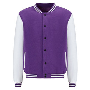 เสื้อแจ็คเก็ตฤดูหนาวน้ำหนักเบา ระบายอากาศได้ดี สั่งทำได้ตามต้องการ สไตล์ใหม่ แจ็คเก็ตเลตเตอร์แมนสำหรับผู้ชาย ผลิตในประเทศปากีสถาน - Product Image 1