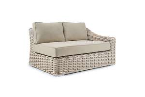 Conjunto de Sofás de Esquina en Forma de L para Exteriores, Sofá de Jardín de Mimbre Grueso y Resistente, Muebles de Sofá Clásicos de Lujo - Product Image 5