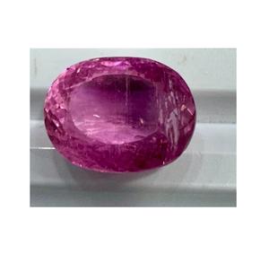 พลอยทัวร์มาลีนสีชมพูธรรมชาติ 100% ใหม่ล่าสุด สำหรับทำเครื่องประดับ น้ำหนัก 9.28 กะรัต พลอยรูเบลไลต์สีชมพูเข้มธรรมชาติ ราคาขายส่ง - Product Image 6