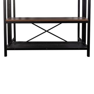 Moderno Mobiletto a 3 Ripiani per Microonde, Scaffale per Forno, Isola da Cucina, Scaffale per Pasticceria, Tavolo a 3 Livelli per Cucine - Product Image 6