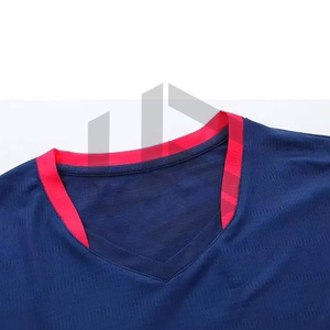 Customize Sublimated <b>Polyester</b> Breathable Quick Dry 2026 Black Knitted Football Soccer Jerseys Sports <b>T</b> <b>Shirt</b> Football Jersey - Product Image 3