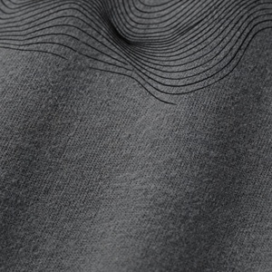<b>Men</b> Oversized Graphic Print Dark <b>Grey</b> Crew neck <b>Sweatshirt</b> Custom Top Quality Cotton Polyester Fleece Pullover Long Sleeve - Product Image 5