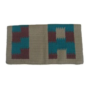 Couverture de selle géométrique en laine de Nouvelle-Zélande, tapis de selle pour cheval, doux, durable, respirant, pour l'équitation - Product Image 1