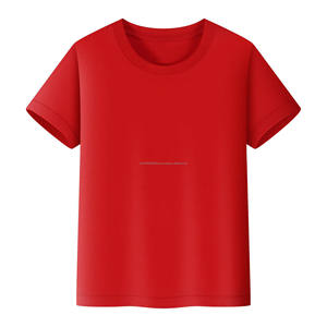 Camiseta de Algodón y Poliéster de Corte Holgado para Hombre, Logotipo Bordado Personalizable, Manga Corta, Color Sólido, 4XL, Logotipo Personalizable OEM - Product Image 1