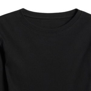 Women's Slim Fit Ribbed Knit Long Sleeve t Shirt Stretchy Soft Casual <b>Top</b> for Everyday Wear Fashion and Layering - Product Image 6