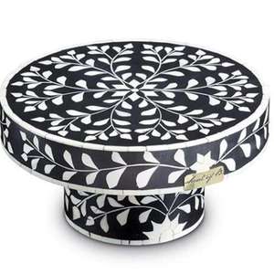 Premium Bone & Resin <b>Cake</b> Stand Set | Eco-Friendly <b>Tiered</b> Dessert Display | Customizable Colors for Party Décor - Product Image 4