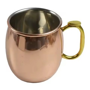 Taza de Cobre Premium para Hostelería, Estilo Moscow Mule, Apta para Alimentos, para Servicio en Hoteles, Restaurantes y Bares - Product Image 3