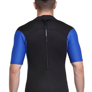 Factory Customized Logo New Design Men's One Piece Reversible Quick Dry Waterproof Spandex/Polyester Beach Swimming Suit - Product Image 6