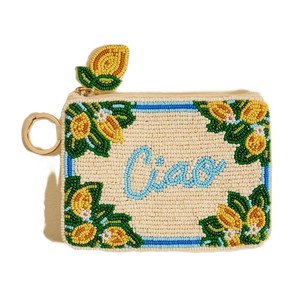 Monedero de corazón con bordado lindo y cuentas de cristal, con llavero de borla, para viaje, regalo, fiesta, artesanía, bolsa decorativa - Product Image 4