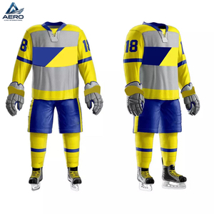 Uniforme de Hockey de Alto Rendimiento con el Estilo Más Reciente, Número y Marca Personalizados, Uniforme de Hockey sobre Hielo Completamente Sublimado - Product Image 5