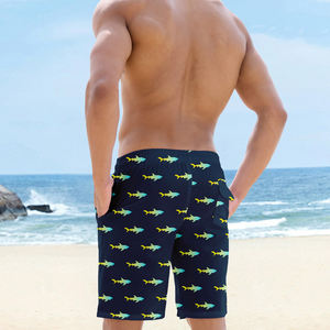 กางเกงชายหาดผู้ชายสุดเท่ห์ ใส่สบายทุกวัน ทนทาน เหมาะสำหรับเล่นกีฬา ฟิตเนส และว่ายน้ำ - Product Image 4
