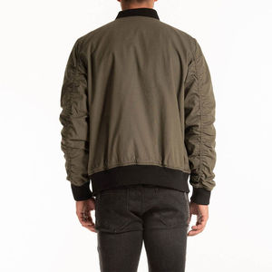 Veste Bomber ZESHAN ZAFAR pour Homme – Style Motard, Hiver, Col Montant, Design Militaire Moderne, Durable et Haut de Gamme - Product Image 2